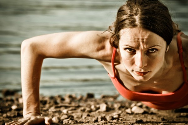 The classic push up is one of the best exercises to tone your arms