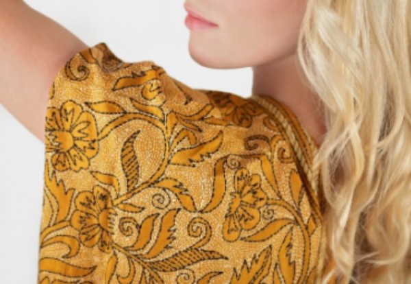 Silk tops & stoles for menopausal women