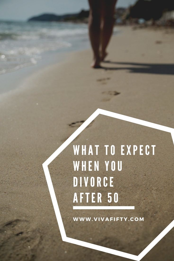 Divorce is never easy, but divorce after 50 can feel pretty daunting. Here are some tips to help you cope without feeling overwhelmed. #divorce #Midlife