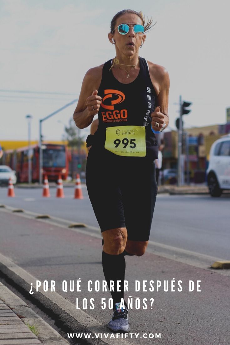 Correr después de los 50 años es beneficioso para la salud, siempre y cuando tomes ciertas precauciones. Aquí, algunos de los beneficios. #correr #running 