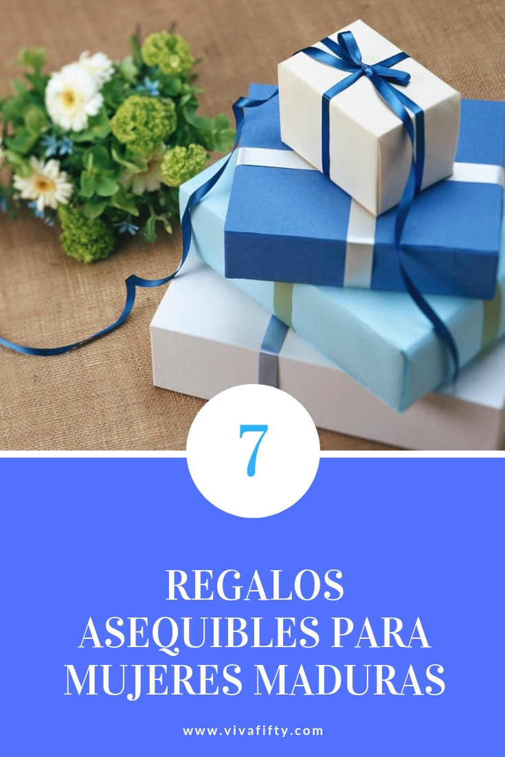 Se preguntarán que por qué hacer una lista de regalos para mujeres de más de 50 años. Pues porque tenemos otros intereses, otra actitud hacia la vida, otros valores, y otras necesidades. Basándonos en eso, les proponemos aquí regalos idóneos para mujeres maduras. #medianaedad #regalos #regalar #mujeres