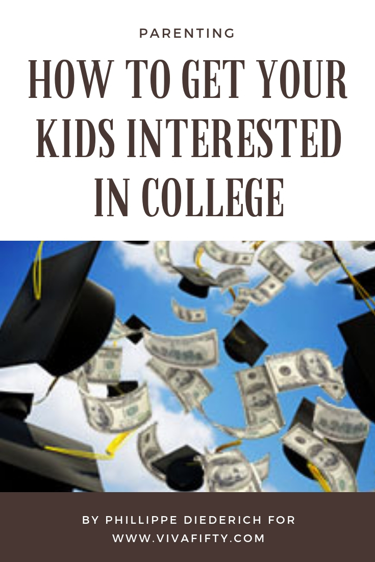 Getting kids interested in attending college starts when they enter high school. Perhaps one of the most important things you can do is tour college campuses with your child, so they can visualize what it's like to be there. It doesn't have to be an expensive private school. A local state college will help them get the feel. #college #parenting #latinos