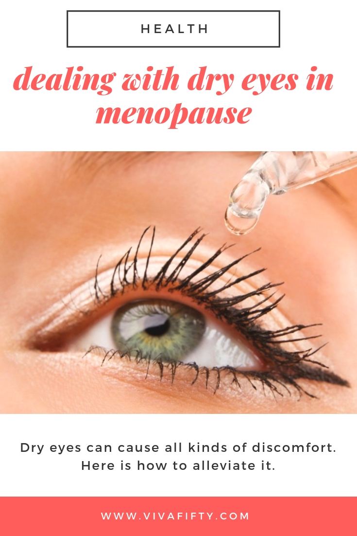 A significant majority of perimenopausal and menopausal women suffer from dry eye syndrome, often not realizing that hormonal changes are to blame. When hormone levels drop, it can actually affect ocular tissue and tear composition.  Here are some tips to deal with dry eyes at this stage. #health #menopause #eyehealth #midlife 
