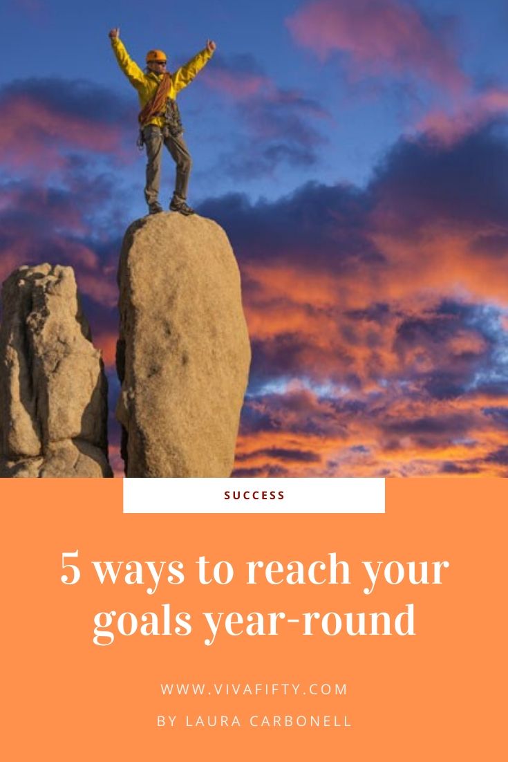 5 useful and easy tips to help you meet your goals or resolutions no matter what the time of year. Here are actionable steps to help you succeed.