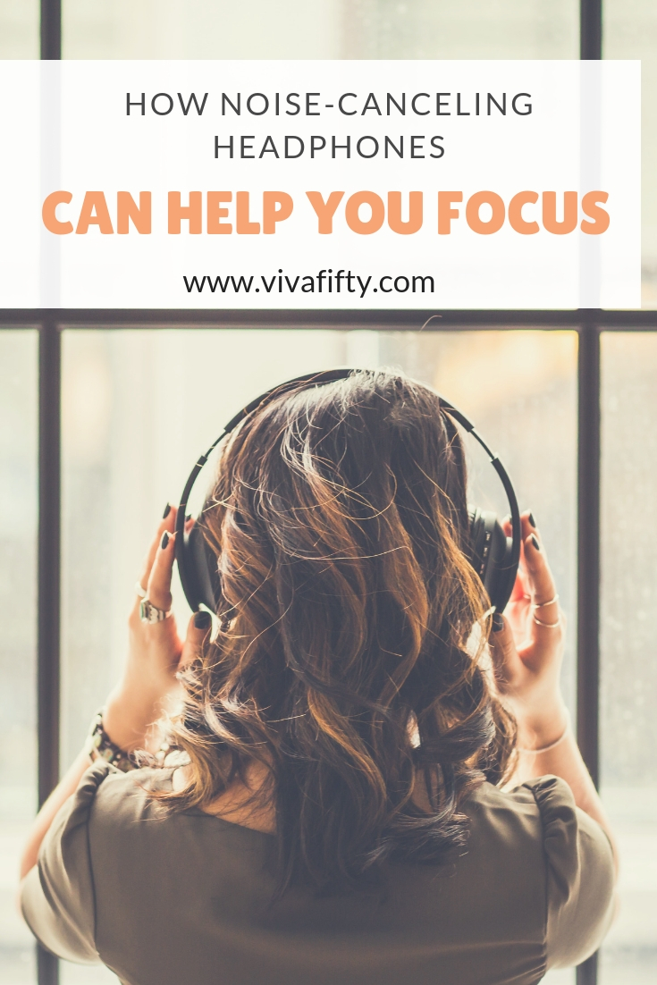 If you work from home or are a student, here is how noise canceling headphones can help you! AD #headphones #focus #workfromhome 