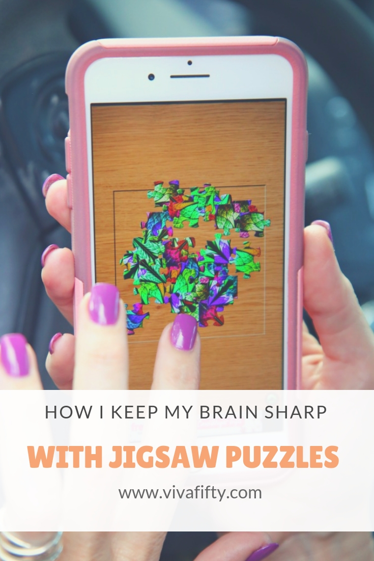 How I keep my brain sharp with puzzles #ad #Jigsawpuzzle