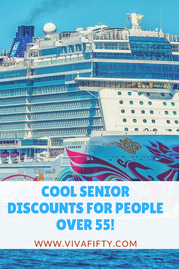 There are actually a bunch of really cool and some unexpected discounts available for the 55 and older crowd, including everything from travel discounts to discounts at retail stores. #midlife #discounts #over50 #seniordiscounts #over55