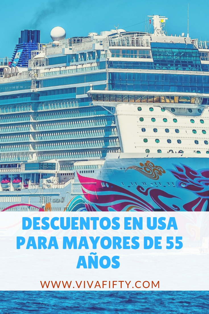 Hay muchos descuentos para personas mayores de 55 años, incluyendo descuentos en viajes y tiendas. #medianaedad #descuentos #mayorde50