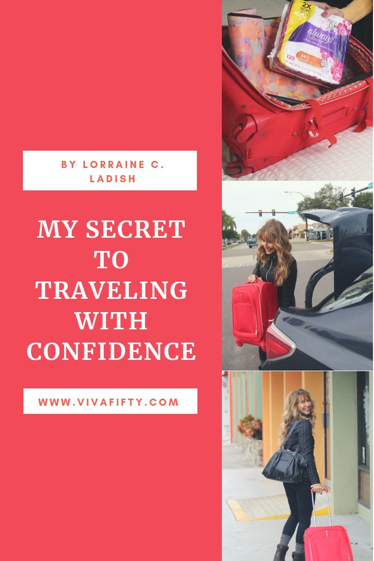 #AD If you´re gearing up for holiday travel, I hope my tips to make list-making and packing easier will help you enjoy your trip! Always Discreet is one of my travel essentials to manage bladder leaks. Read about it in my blog post! #incontinence #bladderleaks #health #midlife 