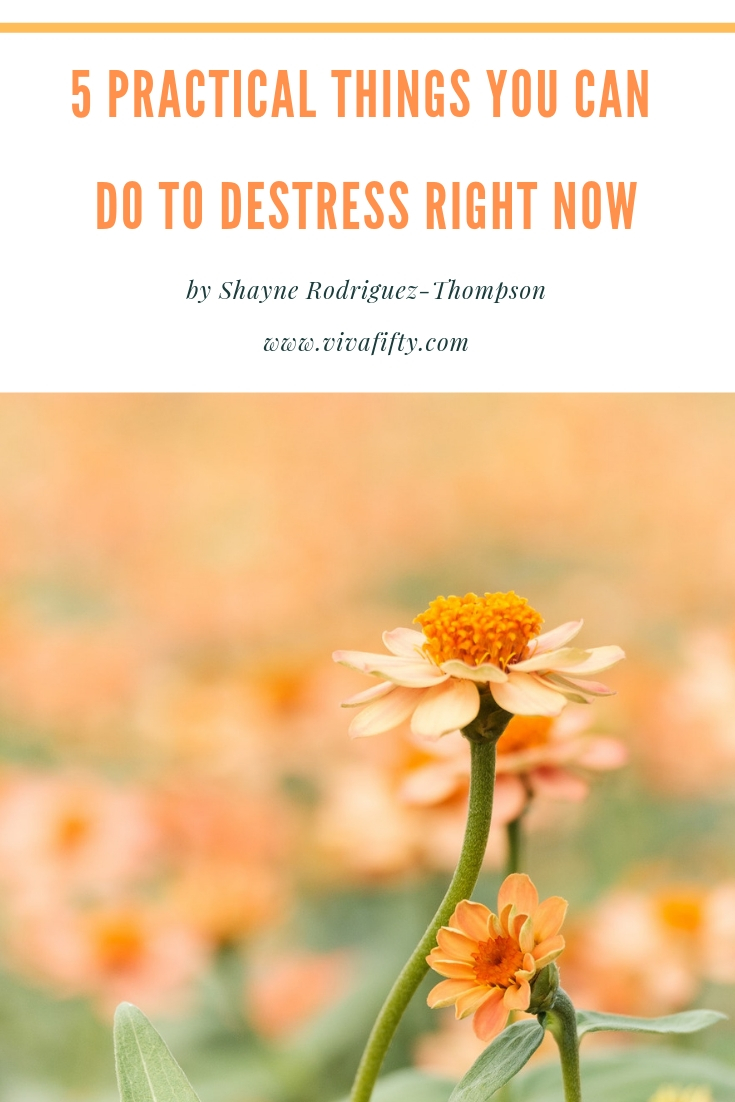 Stress management is definitely an ongoing process. In the meantime there are some practical things you can do right now to stop stress in its tracks. #destress #stressmanagement #stressfree 