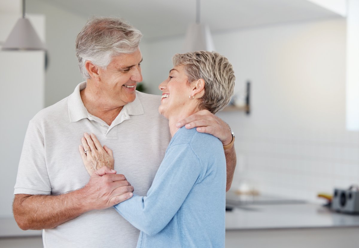 pareja de mediana edad