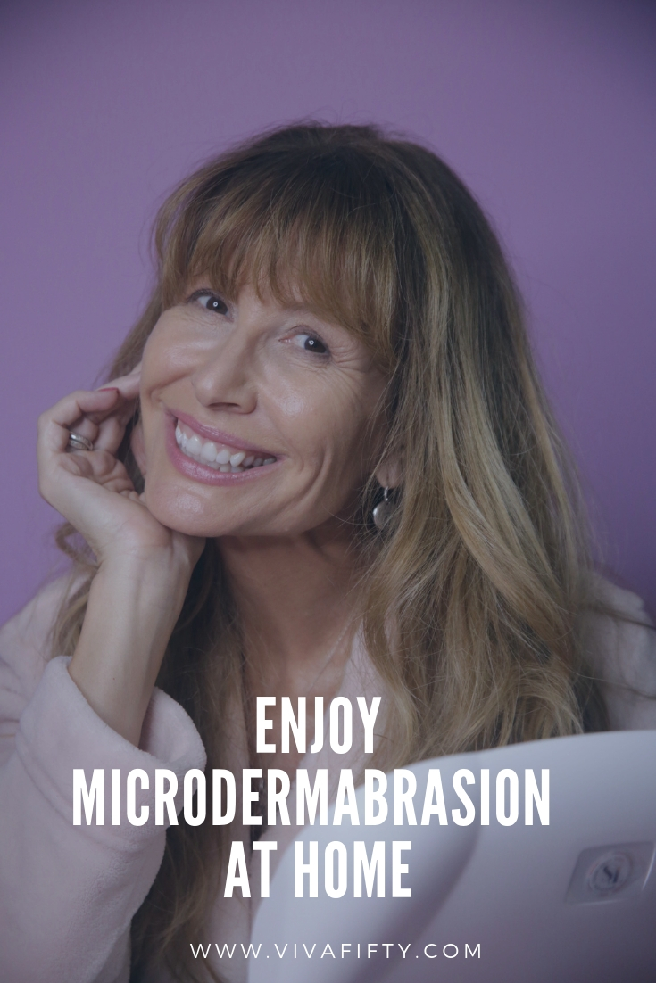 #AD Microdermabrasion can be costly and time-consuming. With this device, you can treat your skin in the comfort of your own home. #DiscoverYourBestSkin #skincare #microdermabrasion