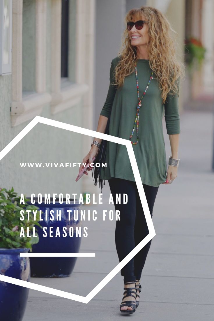 I love the tops and tunics by Covered Perfectly, which are designed to make women look and feel beautiful in midlife and beyond. #review #style #affiliate