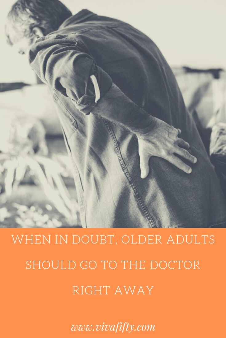As we age, our body’s immune system is often not as effective as it used to be in fighting infections. This is why older adults should go to the doctor ASAP. #sponsored #health 