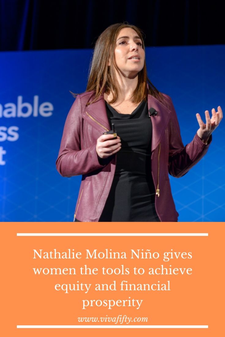 Nathalie Molina Niño wants to arm women, especially women of color, with the tools that will accelerate their path to equity and economic prosperity.  #careeer #books #entrepreneurship