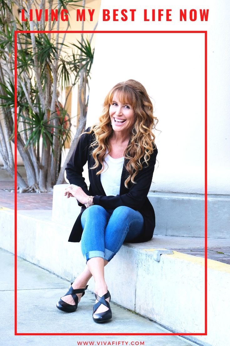 In my fifties I feel that I´m living fully and enjoying every moment. Here are some tips for you to live vibrantly and with gusto. #ad #LiveYourBestLifeNow