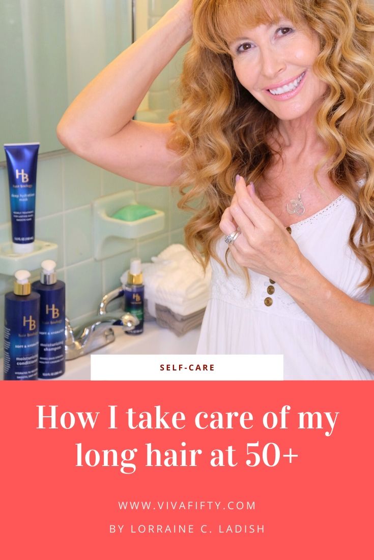 #ad I’m 56 and have no plans to cut my hair short. This is how I care for it and style it to keep it healthy and hydrated. #HairBiology #BolderNotOlder #TargetBeauty #HairBiologyMoisturizingCollection #HairBiologyStylingCollection