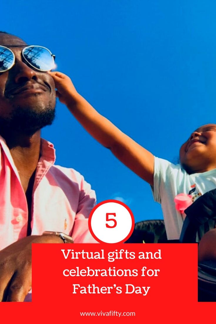 No matter the reason for not being able to spend the day with your dad or your children´s father, here are some virtual ways to gift and celebrate.