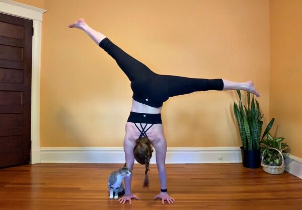 If you would like to learn handstands and you’re over 40 or even over 50, you can do it! I found just the right coach for you.