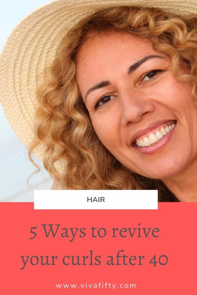 Over the years, curly hair can change in texture and curling pattern. Hormones and styling habits can be to blame. Here is how to revive your curls.