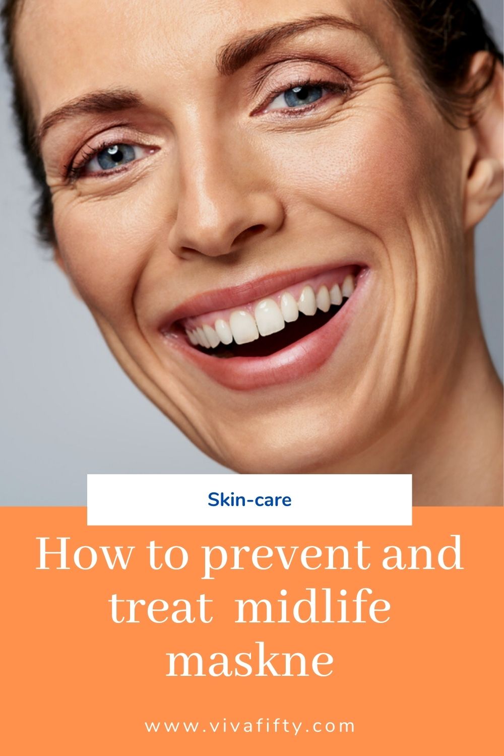 Maskne, acne induced by mask-wearing, can also show up in midlife. Here is how to prevent and treat it.