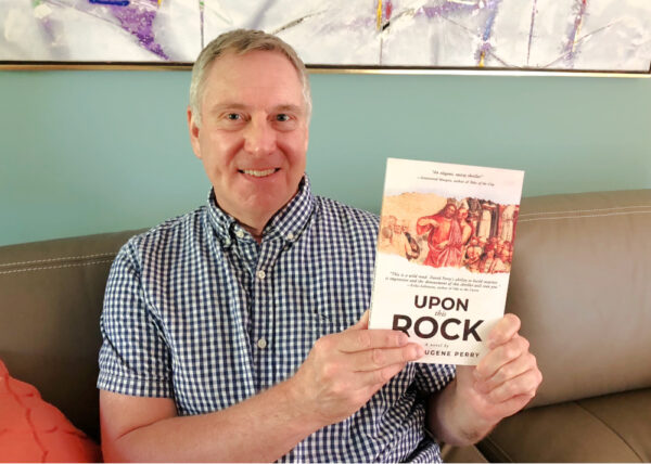 Writing when one is more mature, settled, and less insecure is the perfect time to start a new adventure, David Perry, author of "Upon this Rock" says.