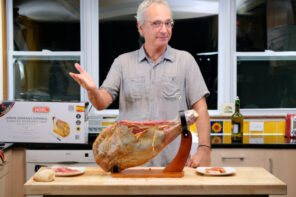 How I carved a Noel serrano ham for the very first time