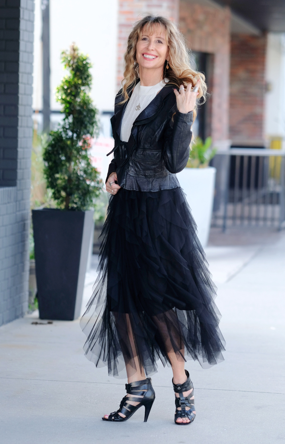 How I styled my first ever tulle skirt at 58 Viva Fifty
