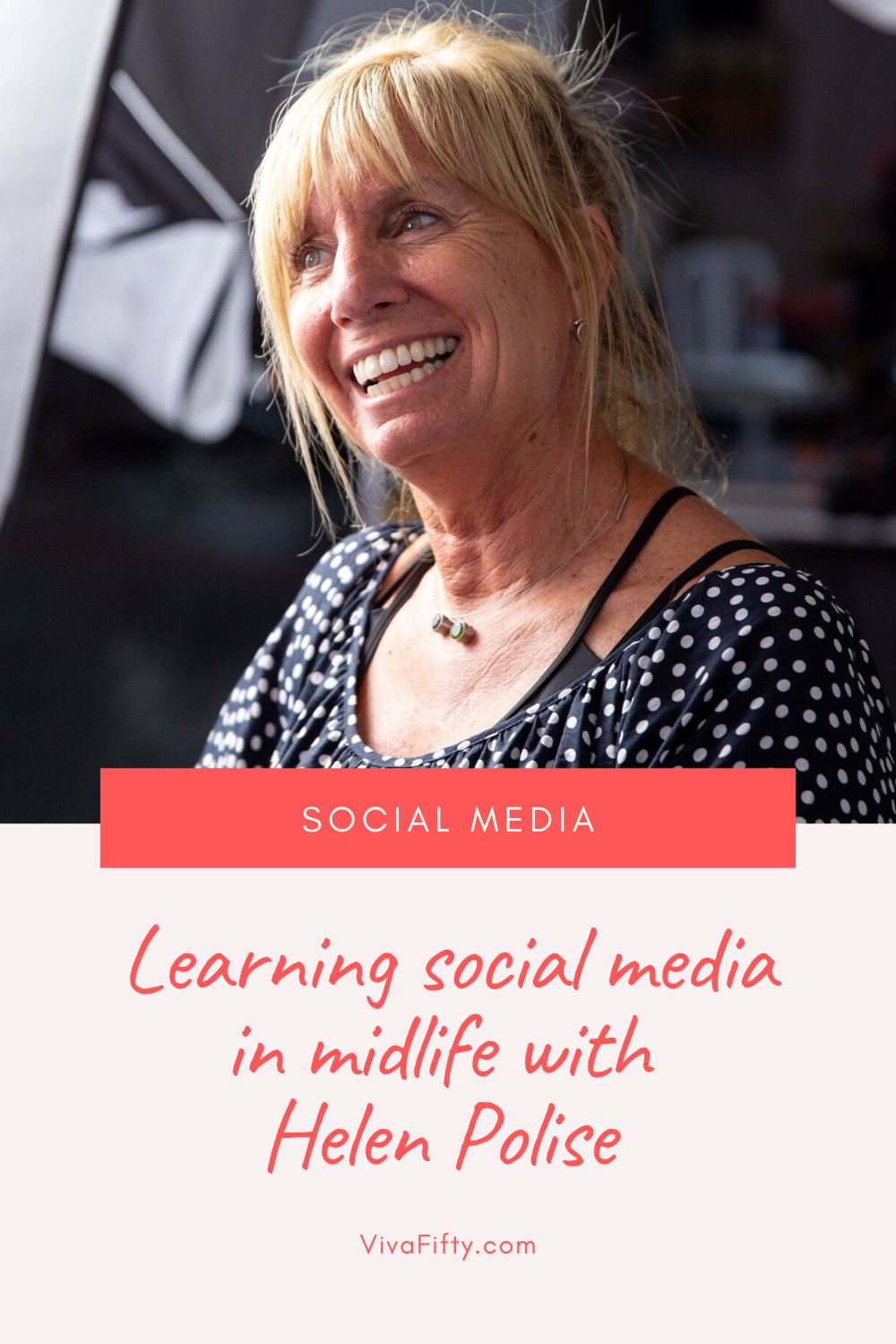We need more midlife digital content creators to represent women over a certain age. Helen Polise is the social media teacher that can help us get there. 