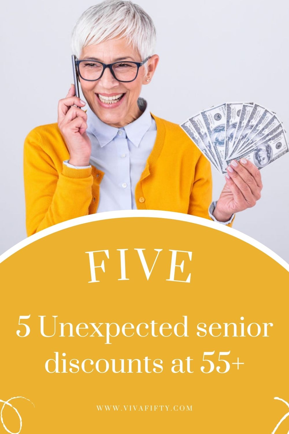Senior discounts start at age 50 and at 55 they get even better. Here are 5 that are cool and unexpected.