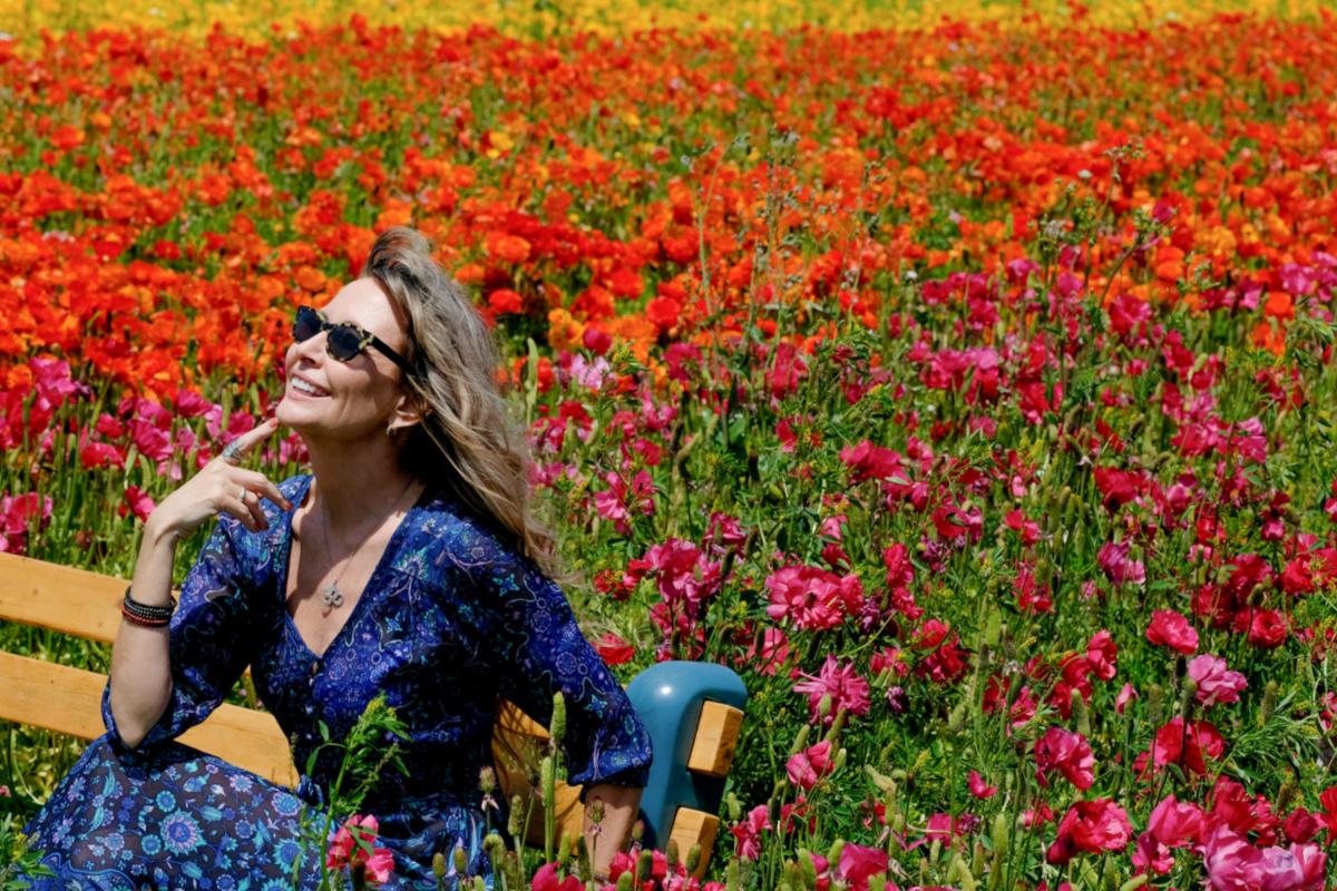 The Carlsbad Flower Fields celebrate spring with blooming flowers, live music, and family-friendly activities.