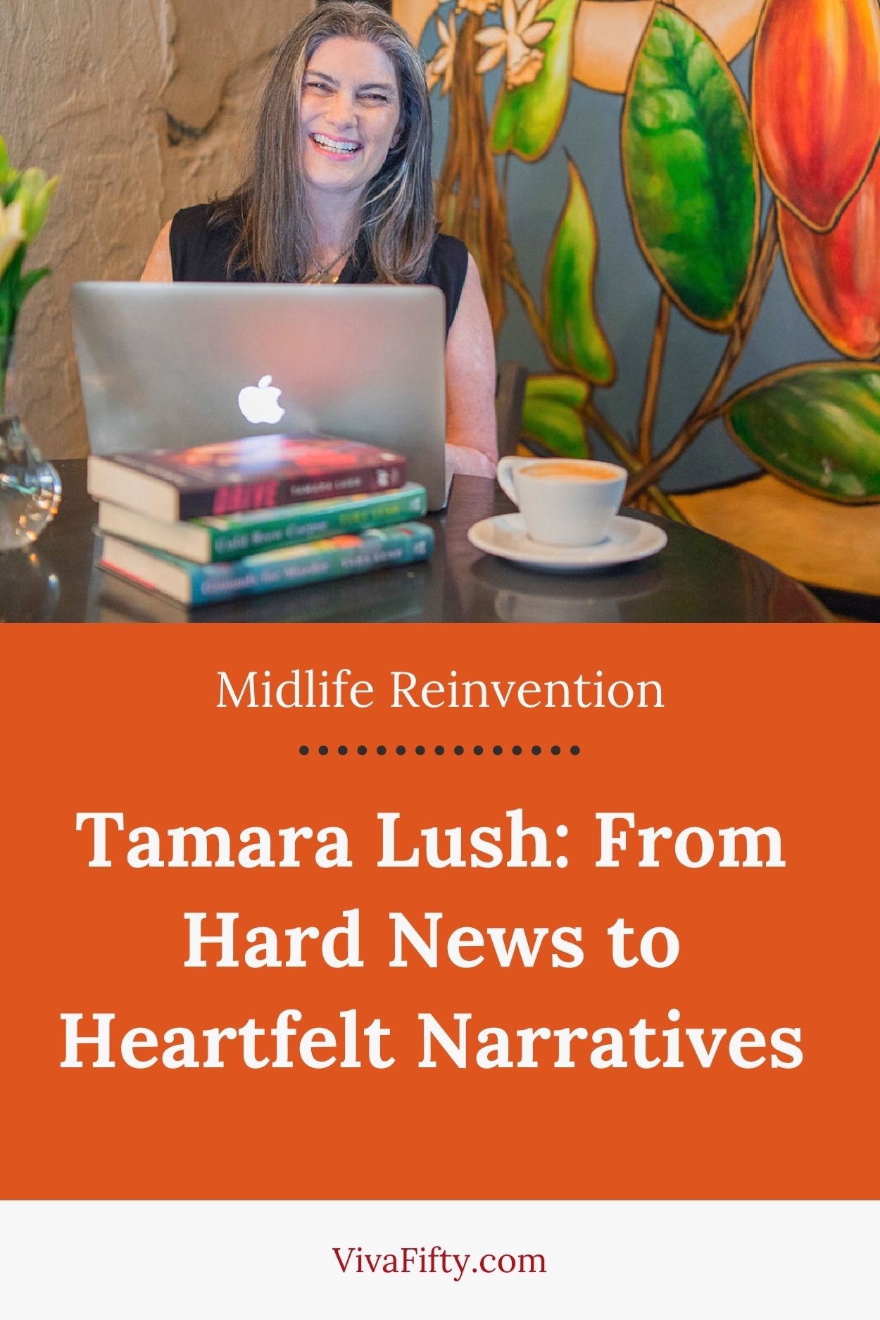 Tamara Lush left a life-long career in the newsroom at 50 to become a full-time romance and cozy mystery author.