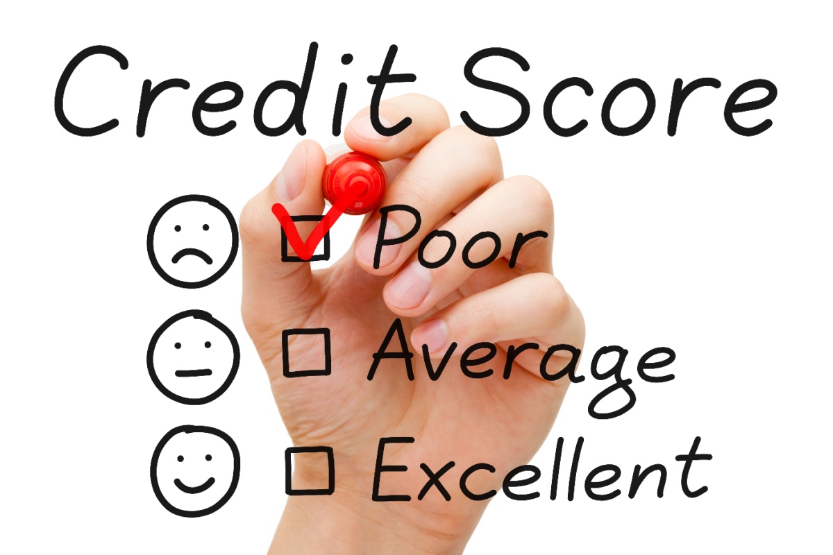The first step towards improving a poor credit score in midlife is to find out the reason for that rating.