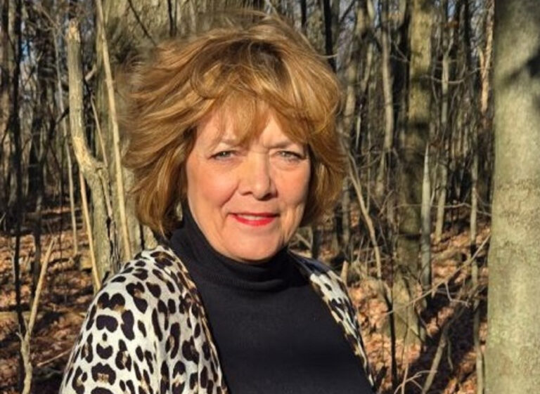 Midlife woman with short hair
